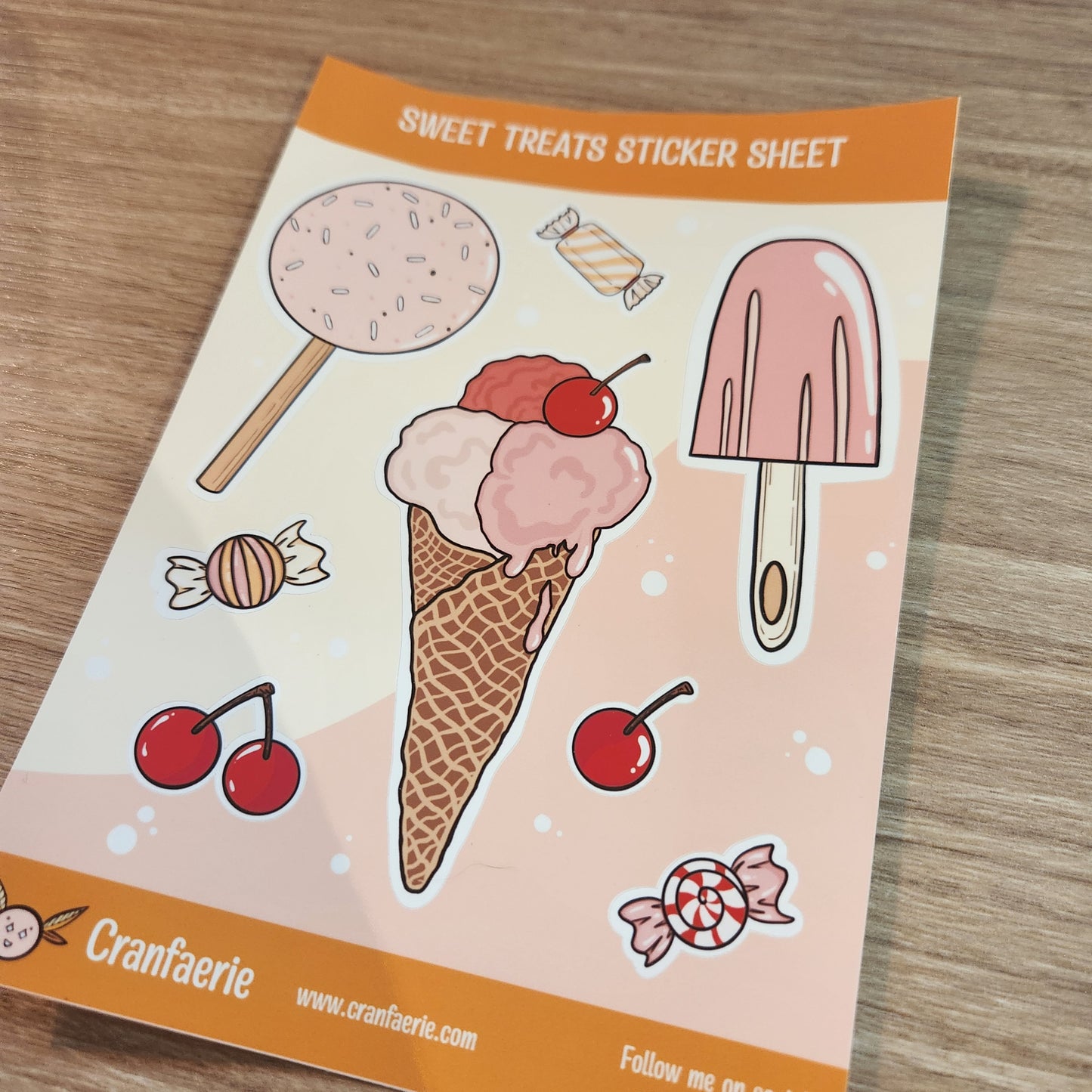 Sweet Treat Sticker Sheet