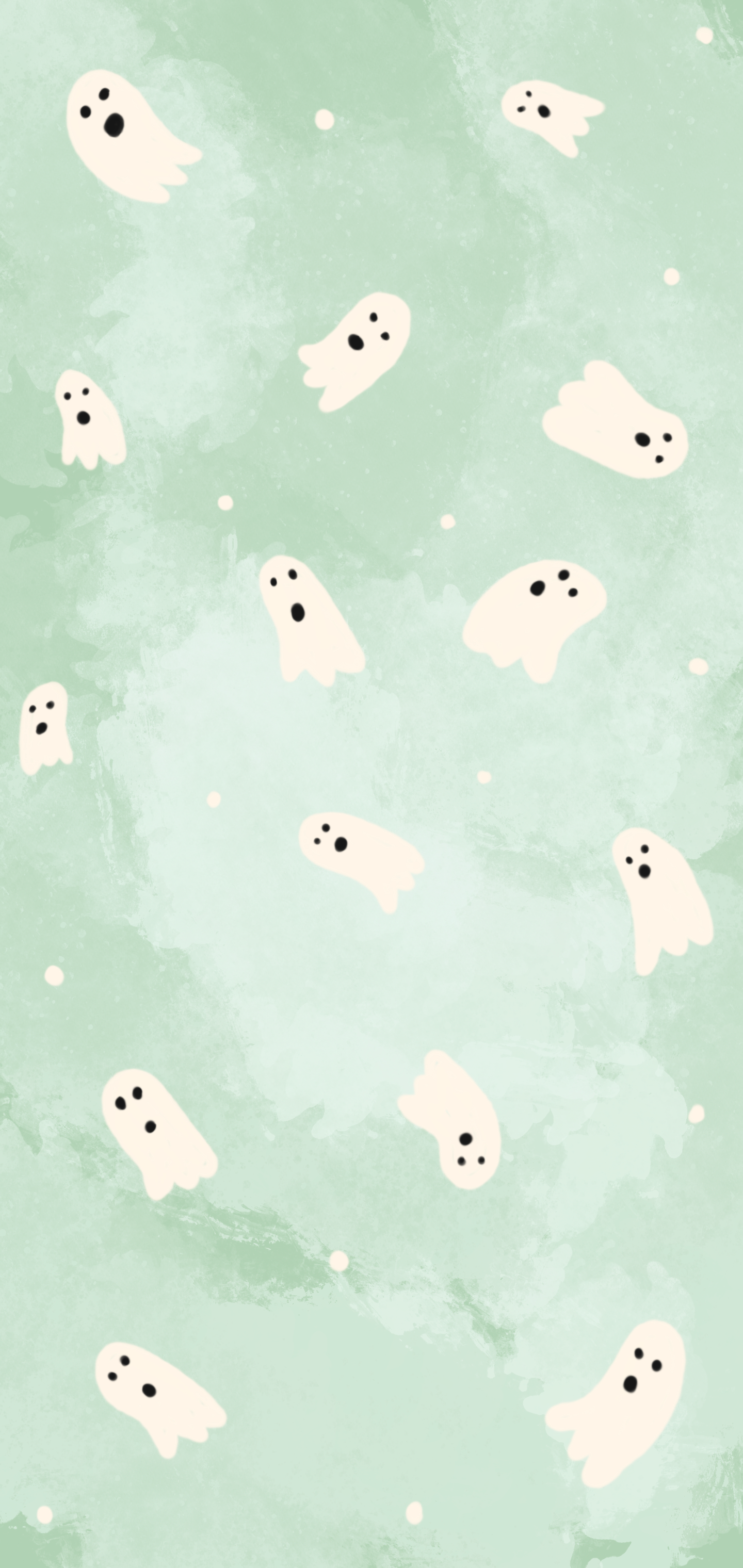 Ghost Cat Wallpaper Set