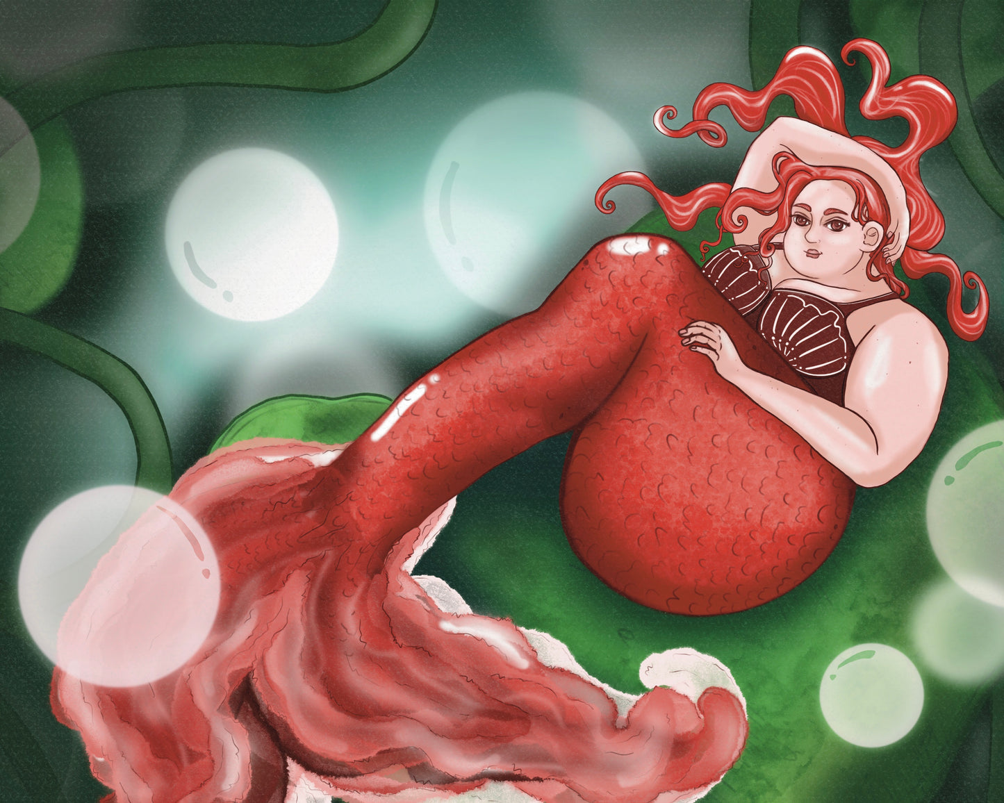 Rouge Mermaid