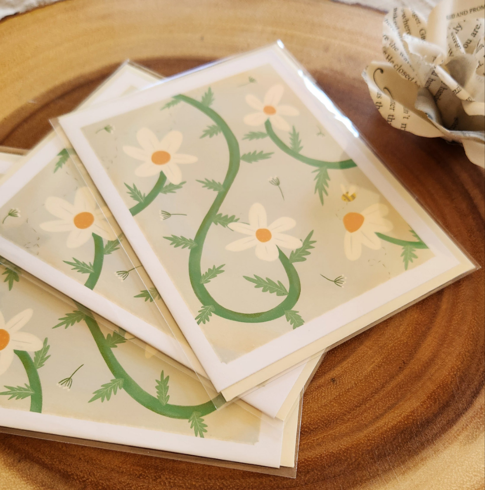 Buzzing Bee Greeting Card