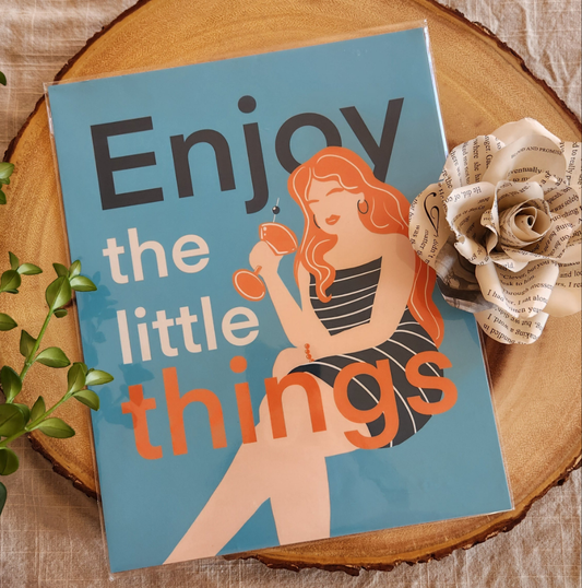 Enjoy The Little Things Medium Print