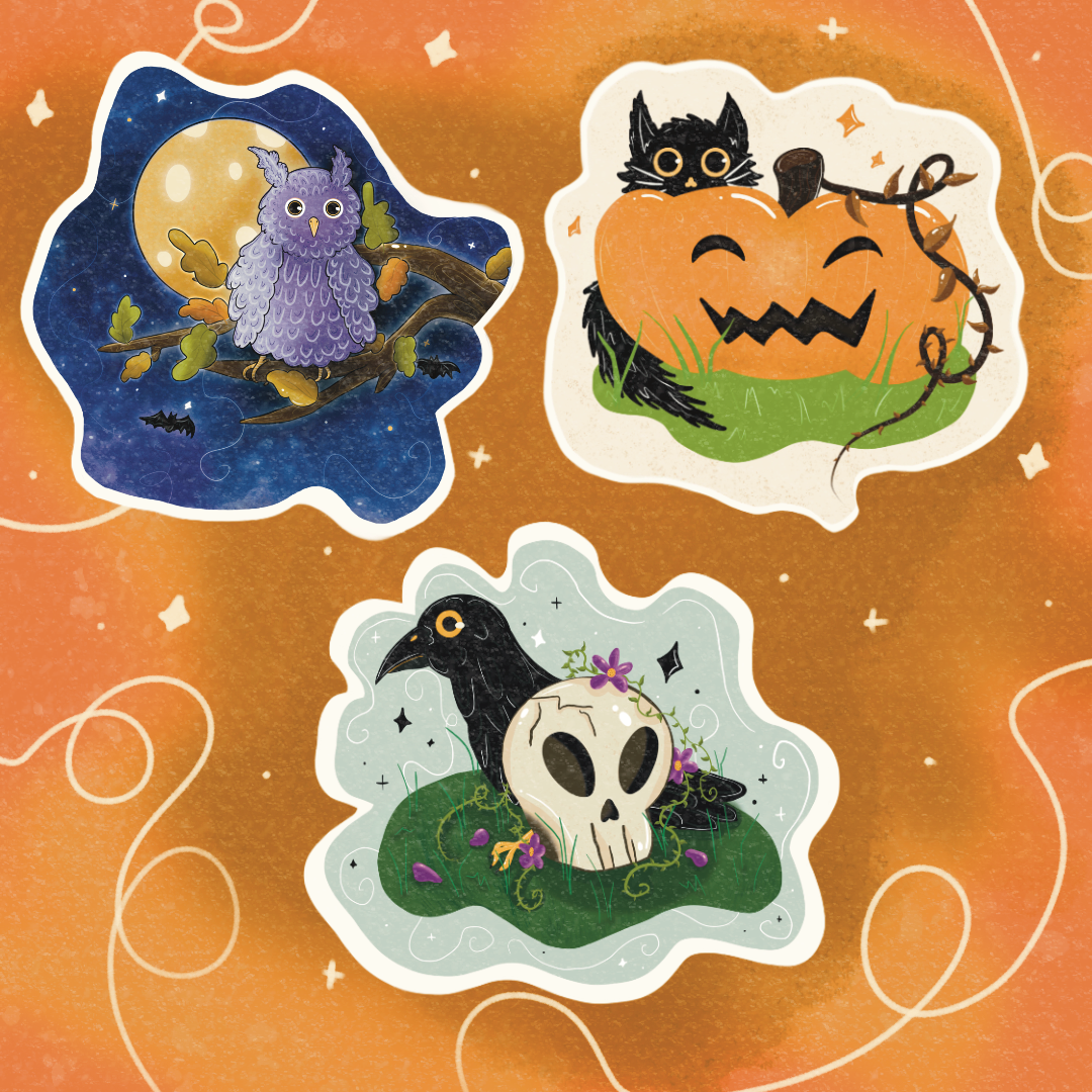 2025 Halloween Sticker Series