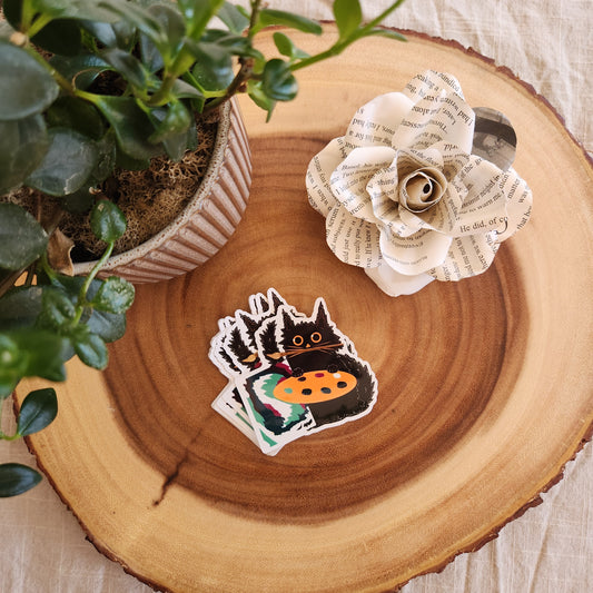 Artist Kitty Sticker