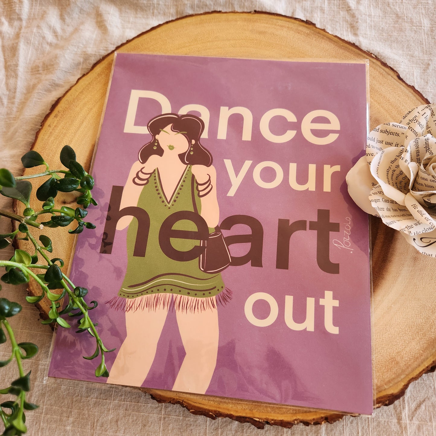 Dance Your Heart Out Medium Print