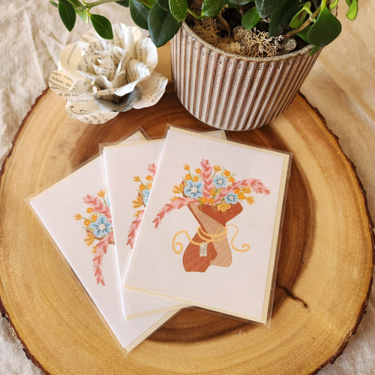 Bouquet Greeting Card