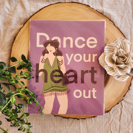 Dance Your Heart Out Medium Print
