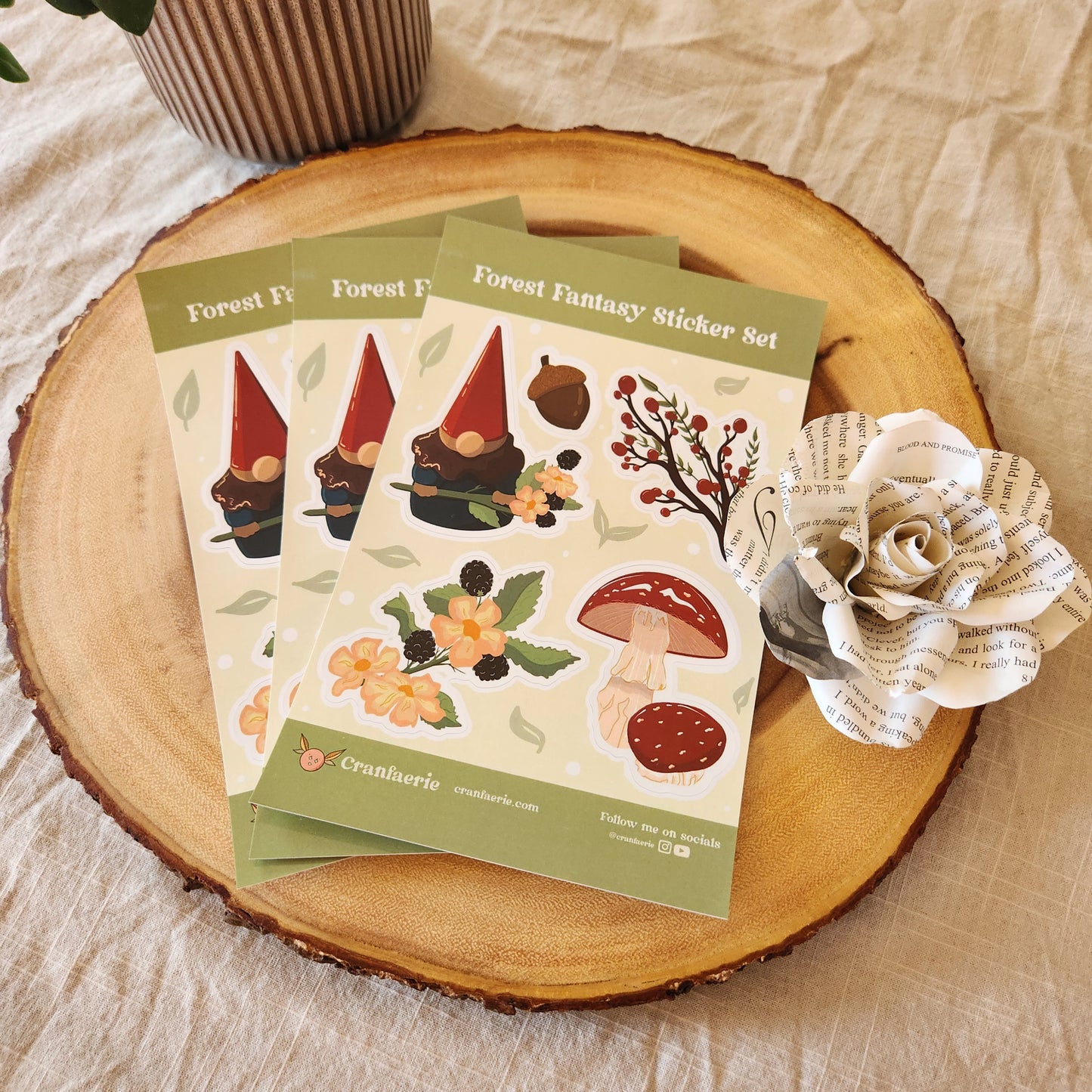 Forest Fantasy Sticker Sheet