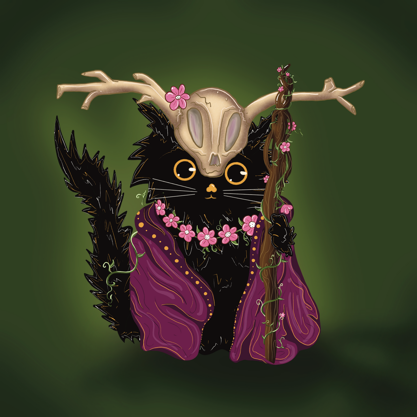 Druid Cat (Portfolio)