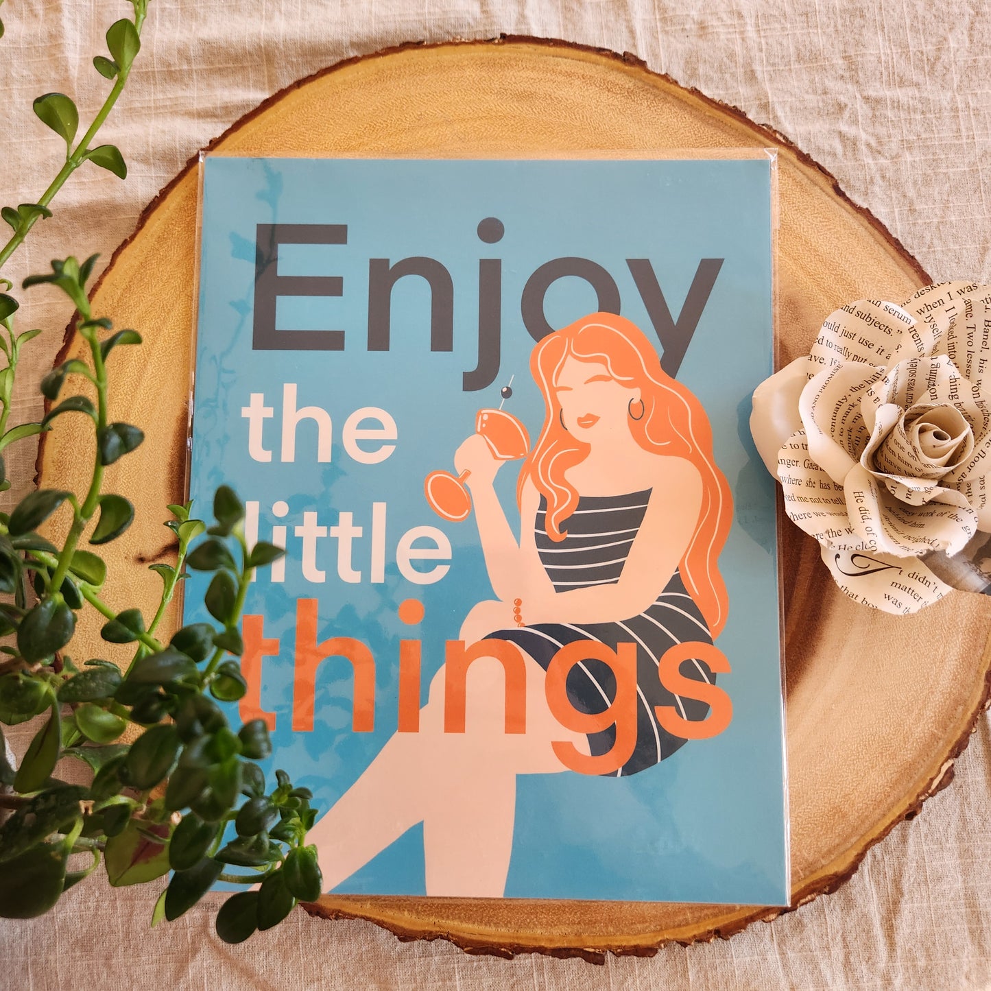 Enjoy The Little Things Medium Print