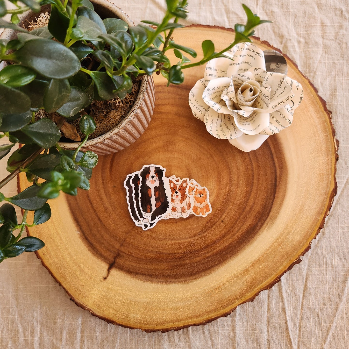 Trio of Doggos Sticker