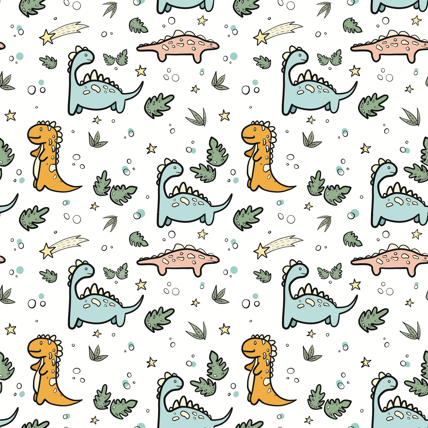 Dinosaur Pattern (Portfolio)