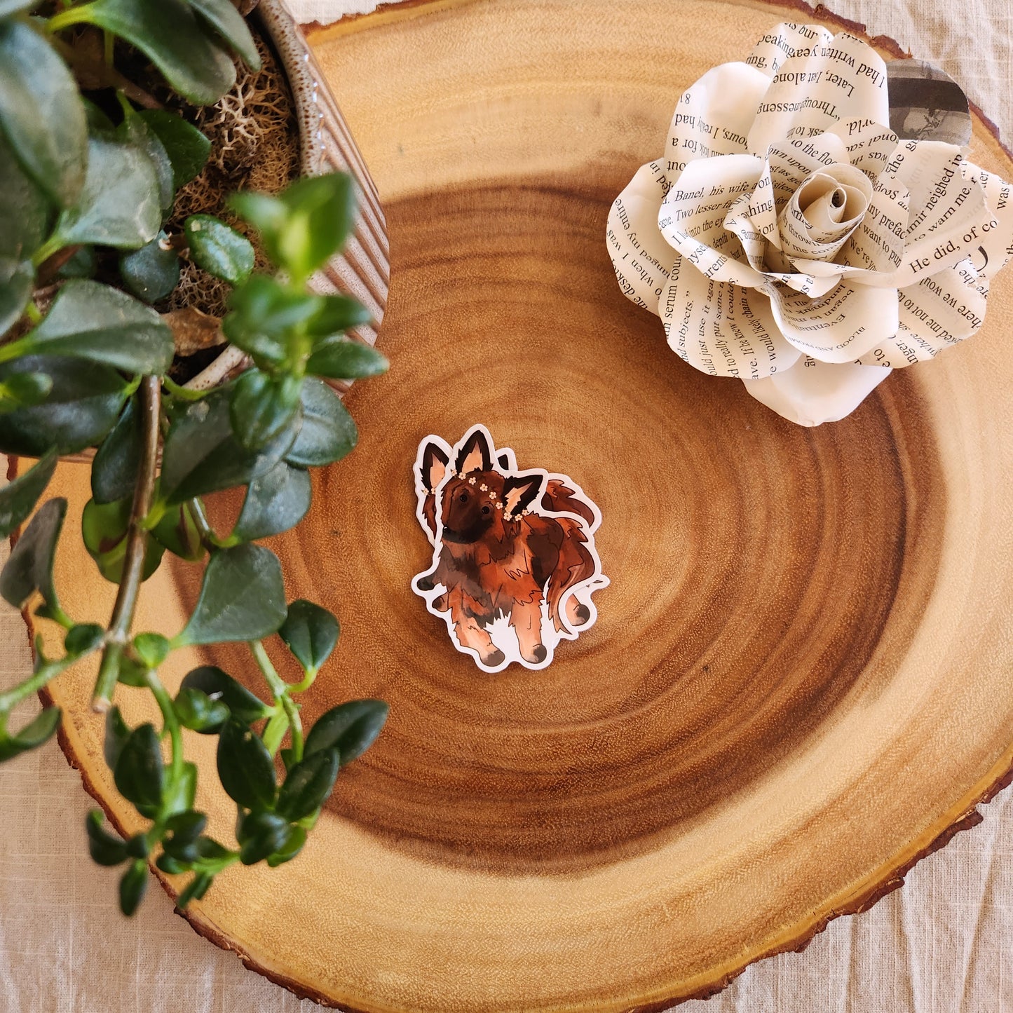 German Shepard Sticker