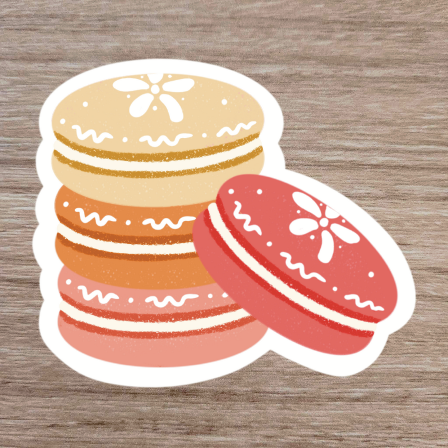 Macaroon Sticker