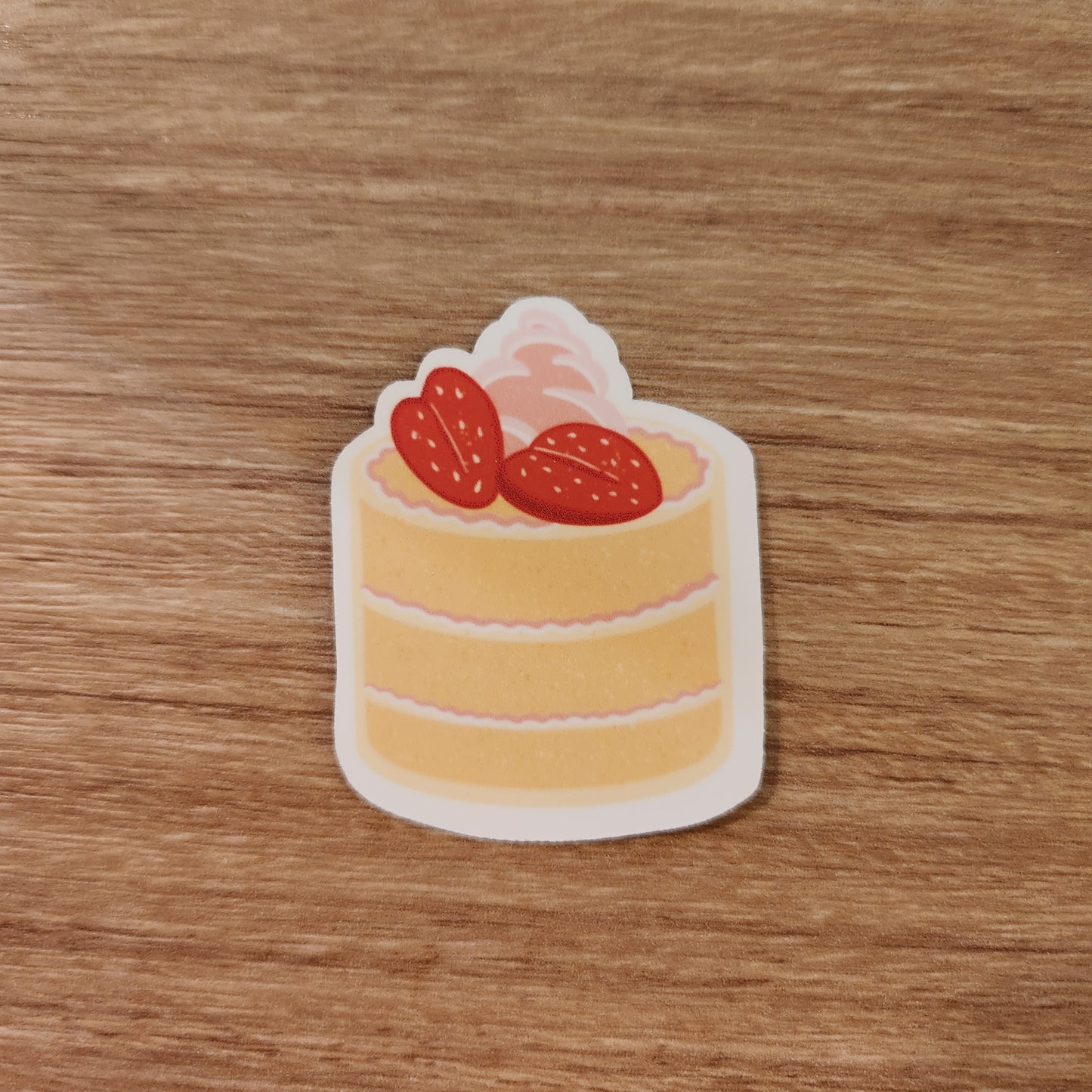 Strawberry Cake Sticker