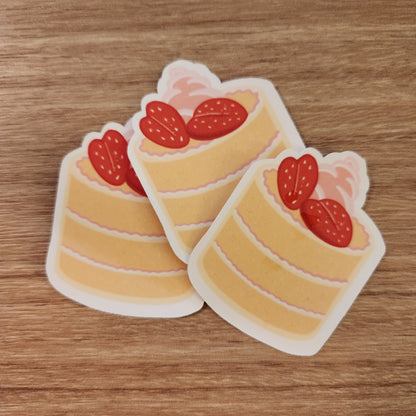 Strawberry Cake Sticker