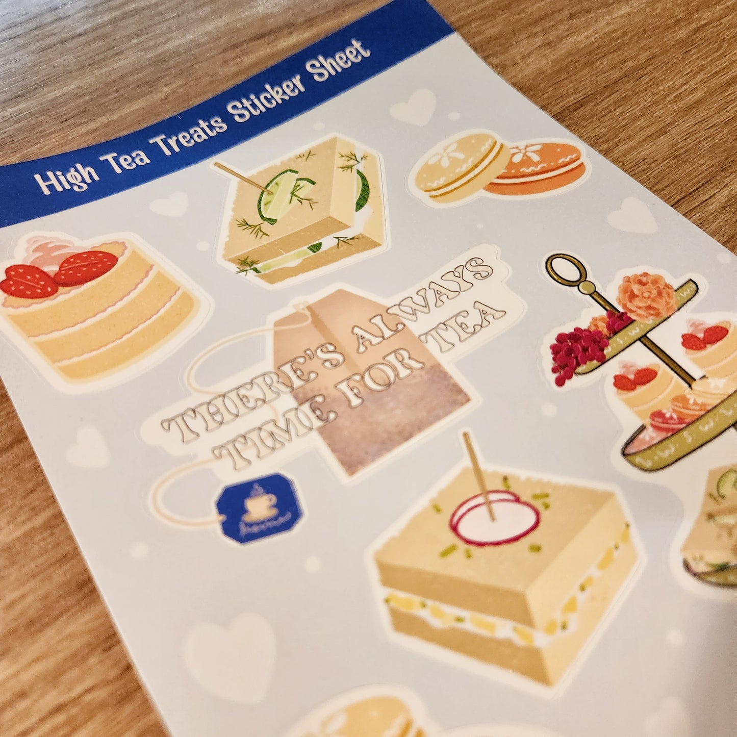 High Tea Treats Sticker Sheet