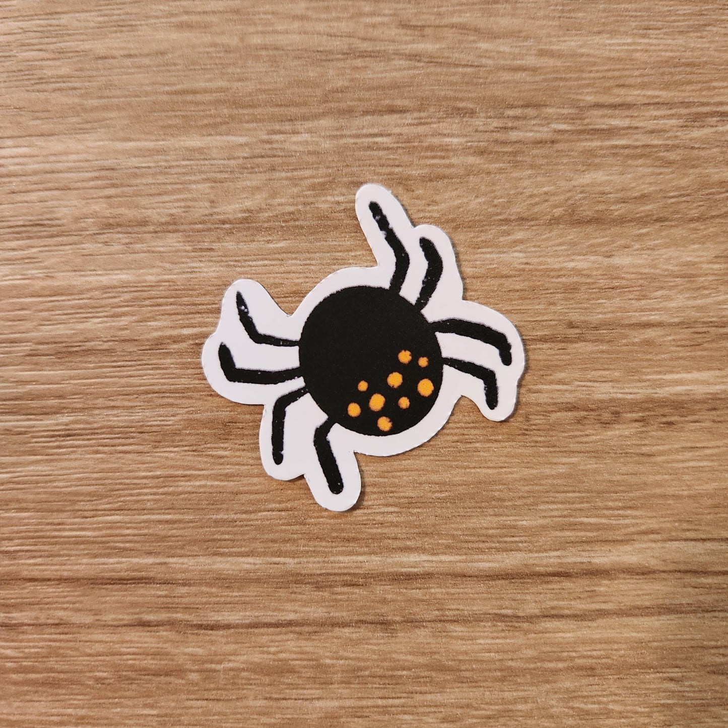 Spooky Spider Sticker