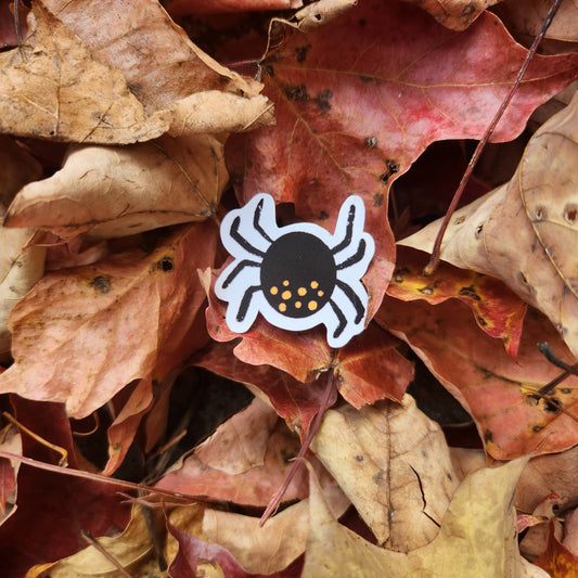 Spooky Spider Sticker