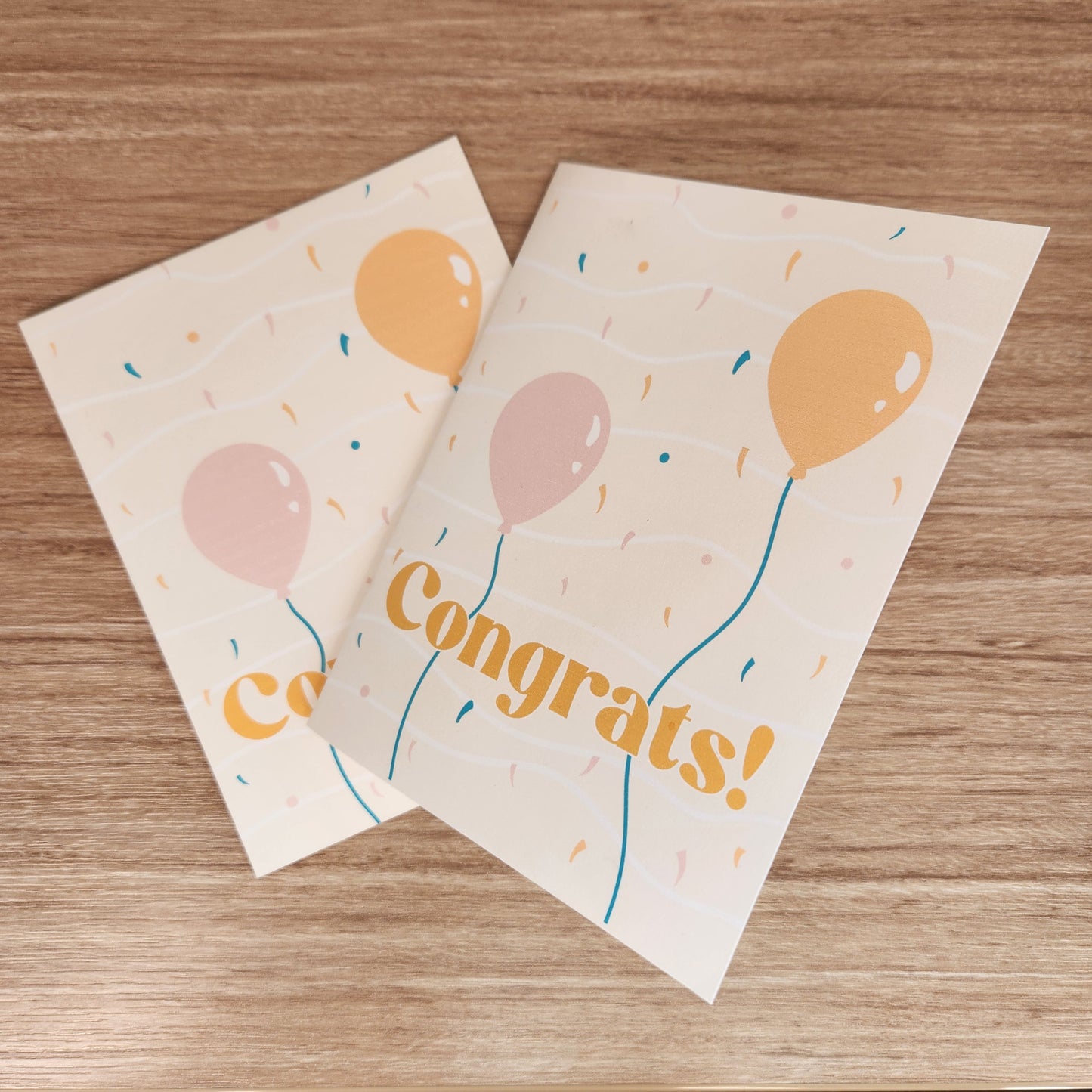 Get the Party Started - Congratulations Card