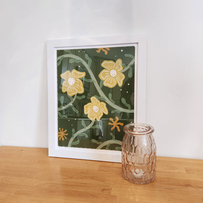 Freeform Floral Print