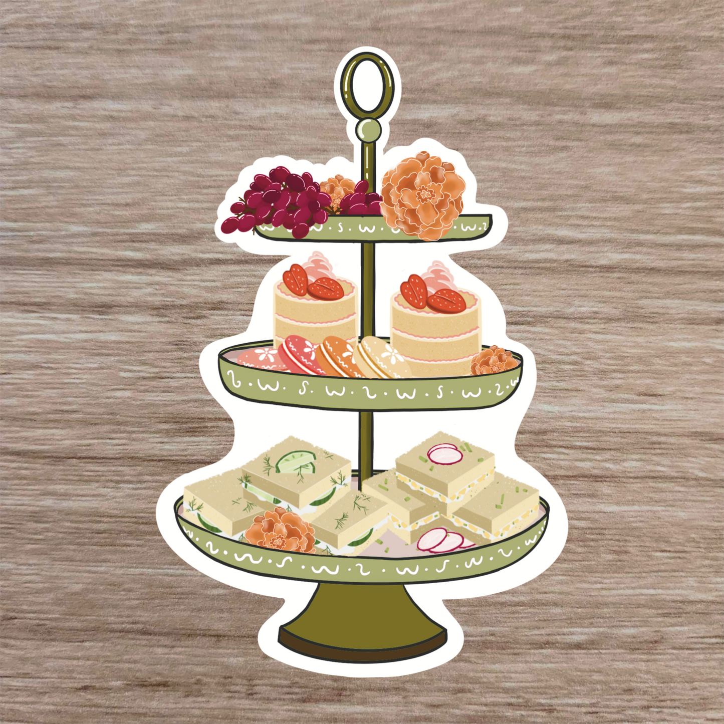 High Tea Individual Stickers Collection