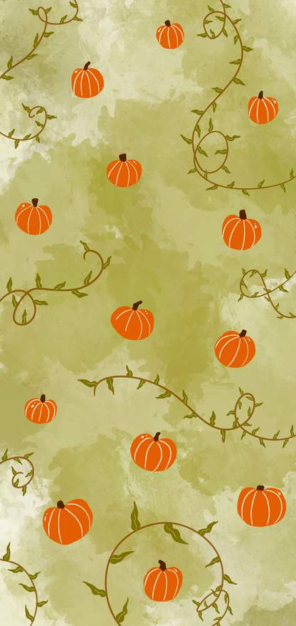 Pumpkin Cats Wallpaper Set