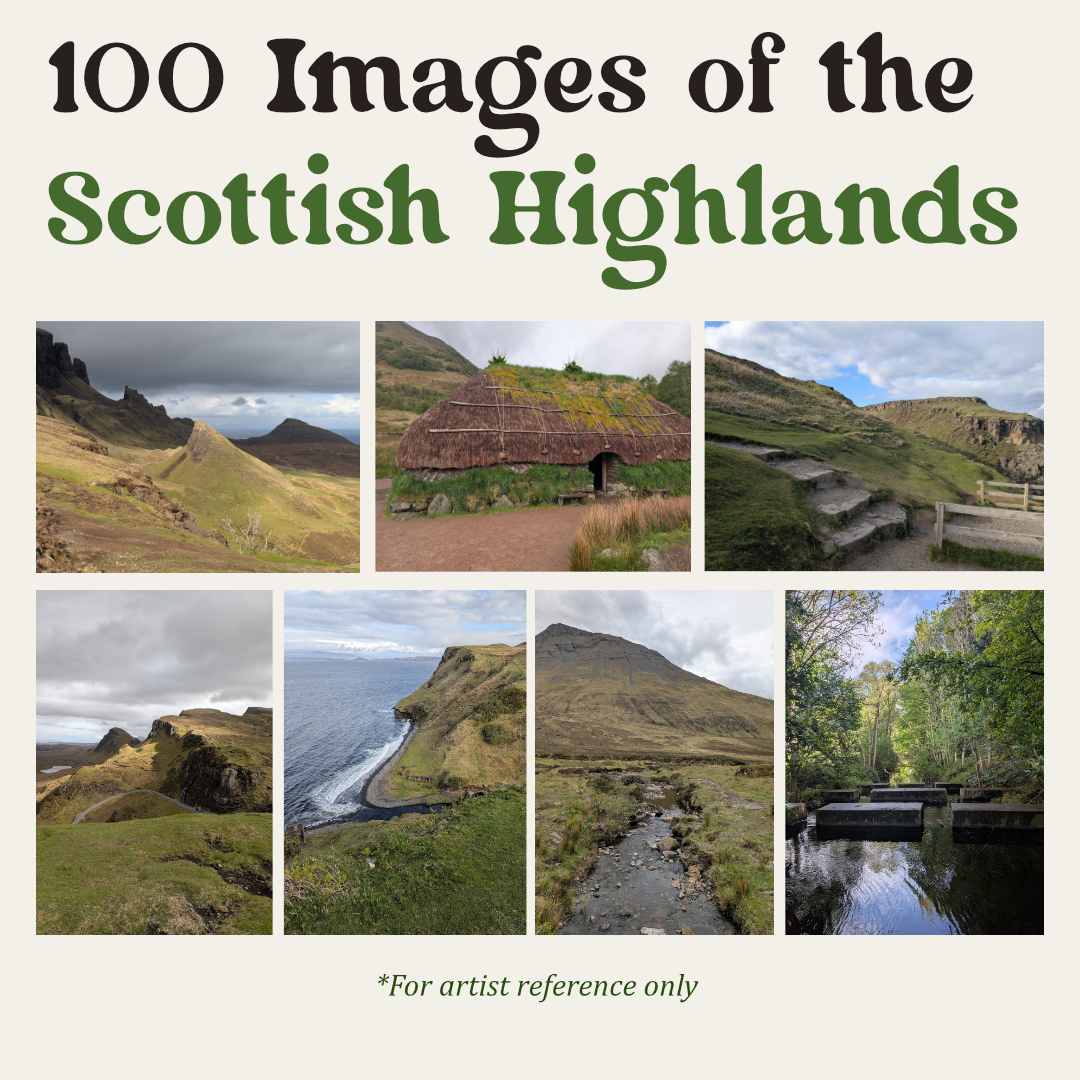 Scottish Highlands 100 Image Reference Image Set