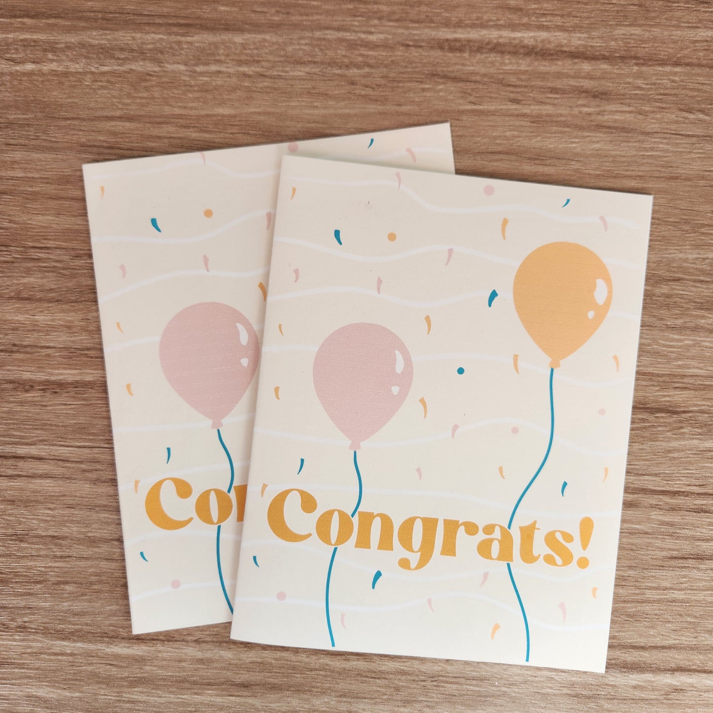 Get the Party Started - Congratulations Card