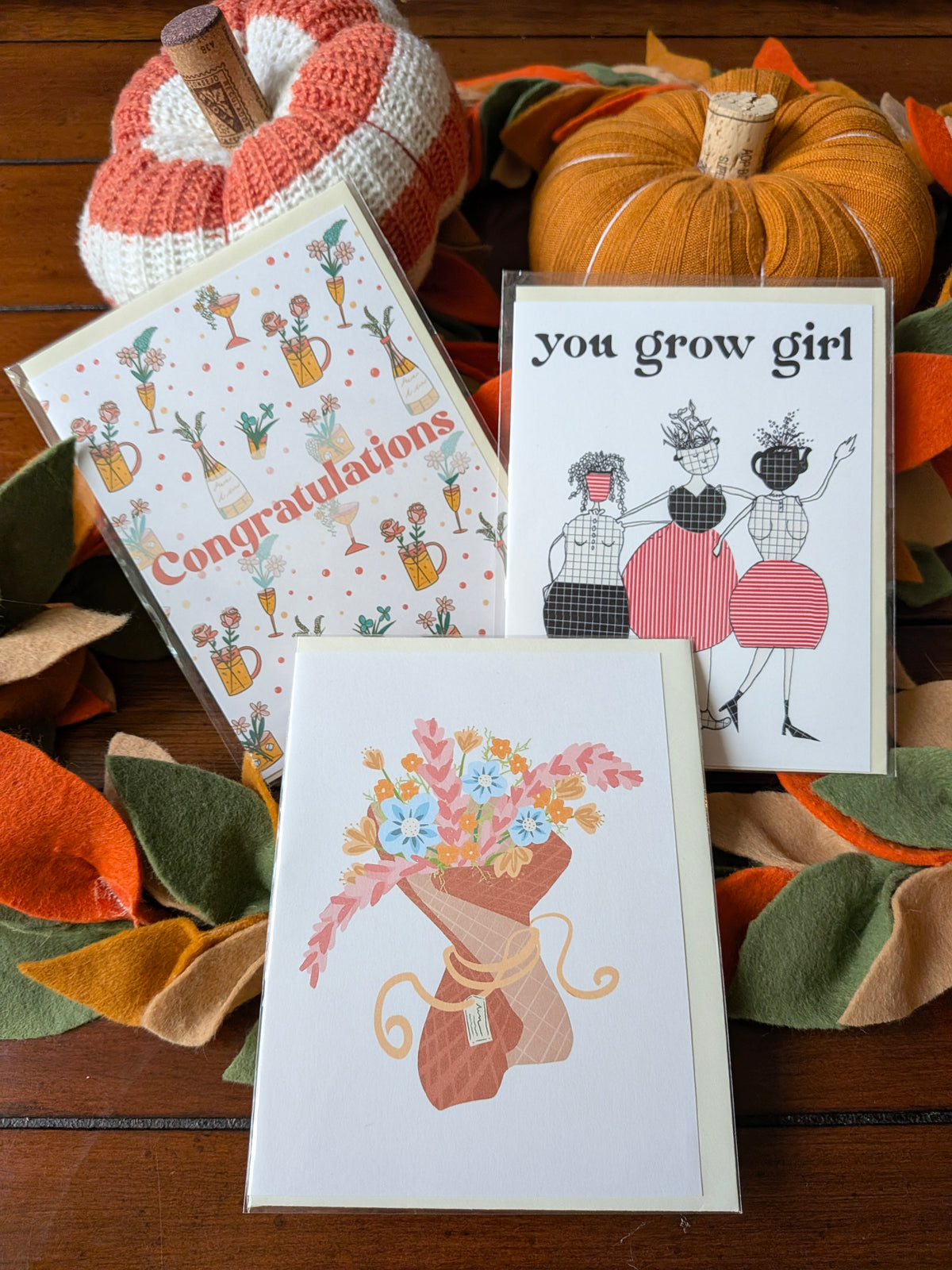 Bouquet Greeting Card