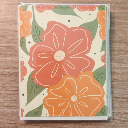 Nasturtium Greeting Card