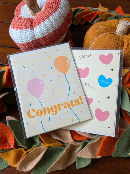 Xoxo Babe - Celebration Card