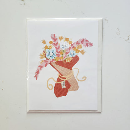 Bouquet Greeting Card