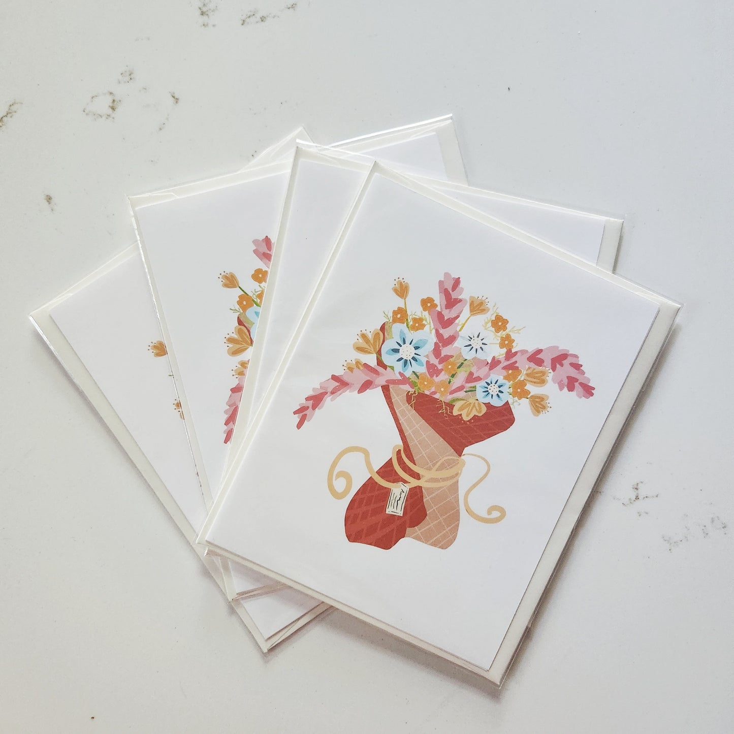 Bouquet Greeting Card