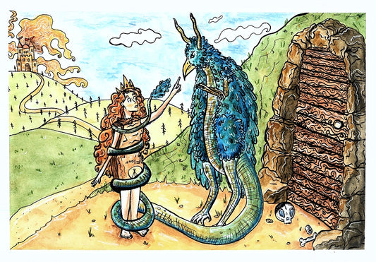 Paperbag Princess - Illustration (Portfolio)