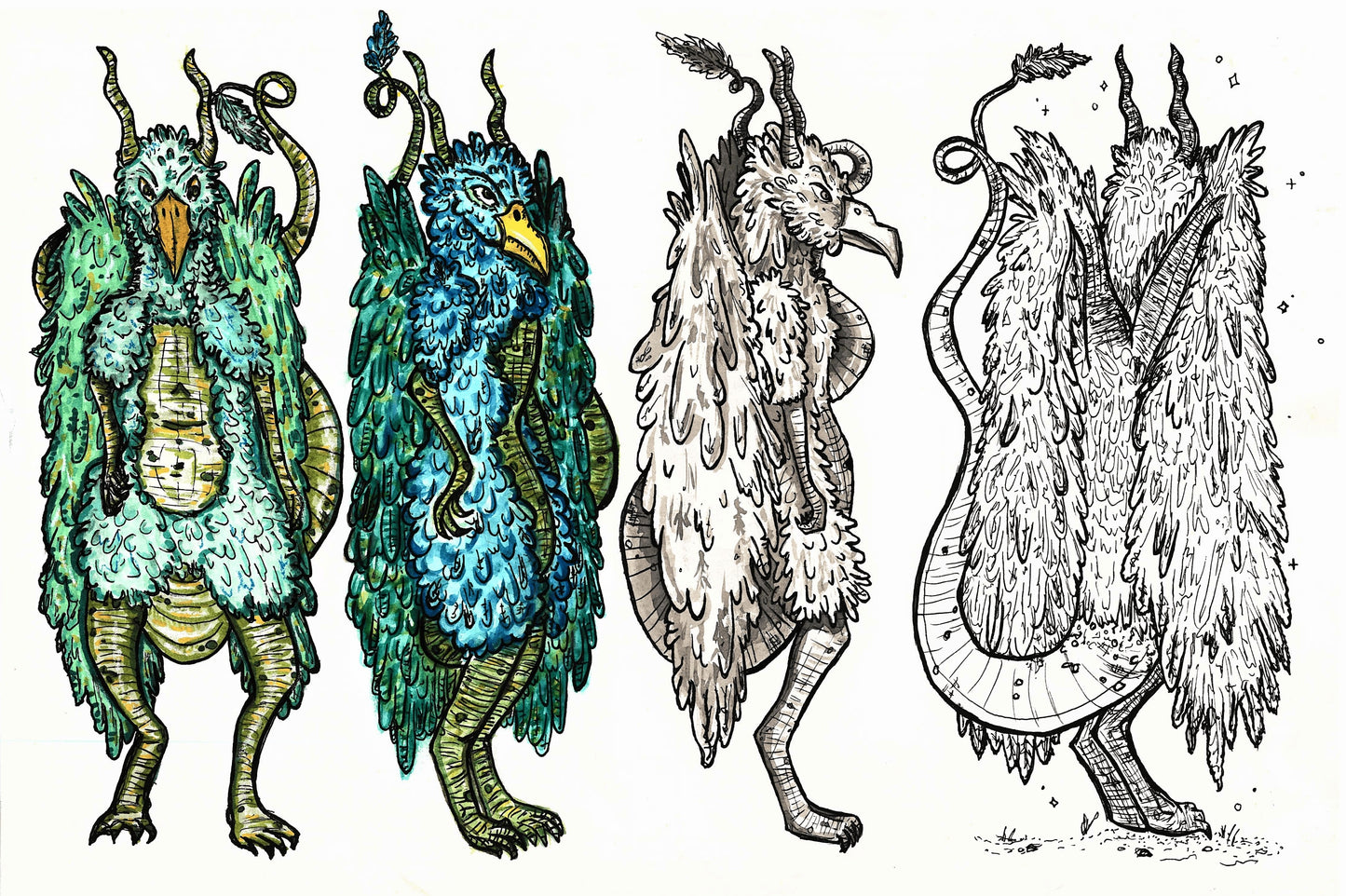 Paperbag Princess - Dragon (Portfolio)
