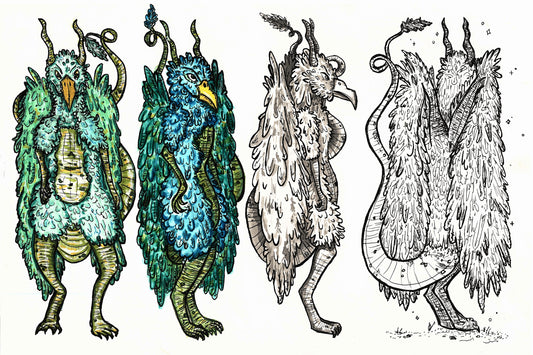 Paperbag Princess - Dragon (Portfolio)