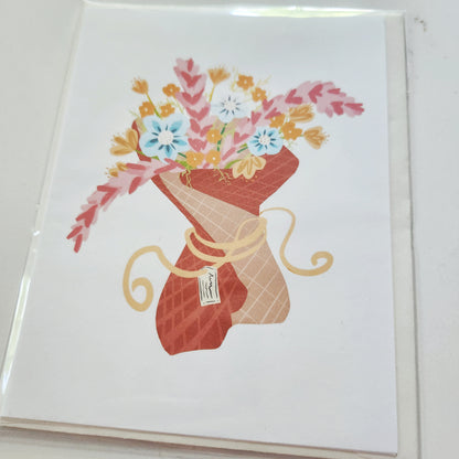 Bouquet Greeting Card