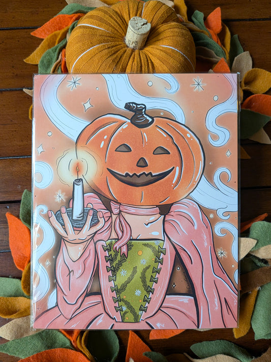 Elegance in Pumpkin Pink