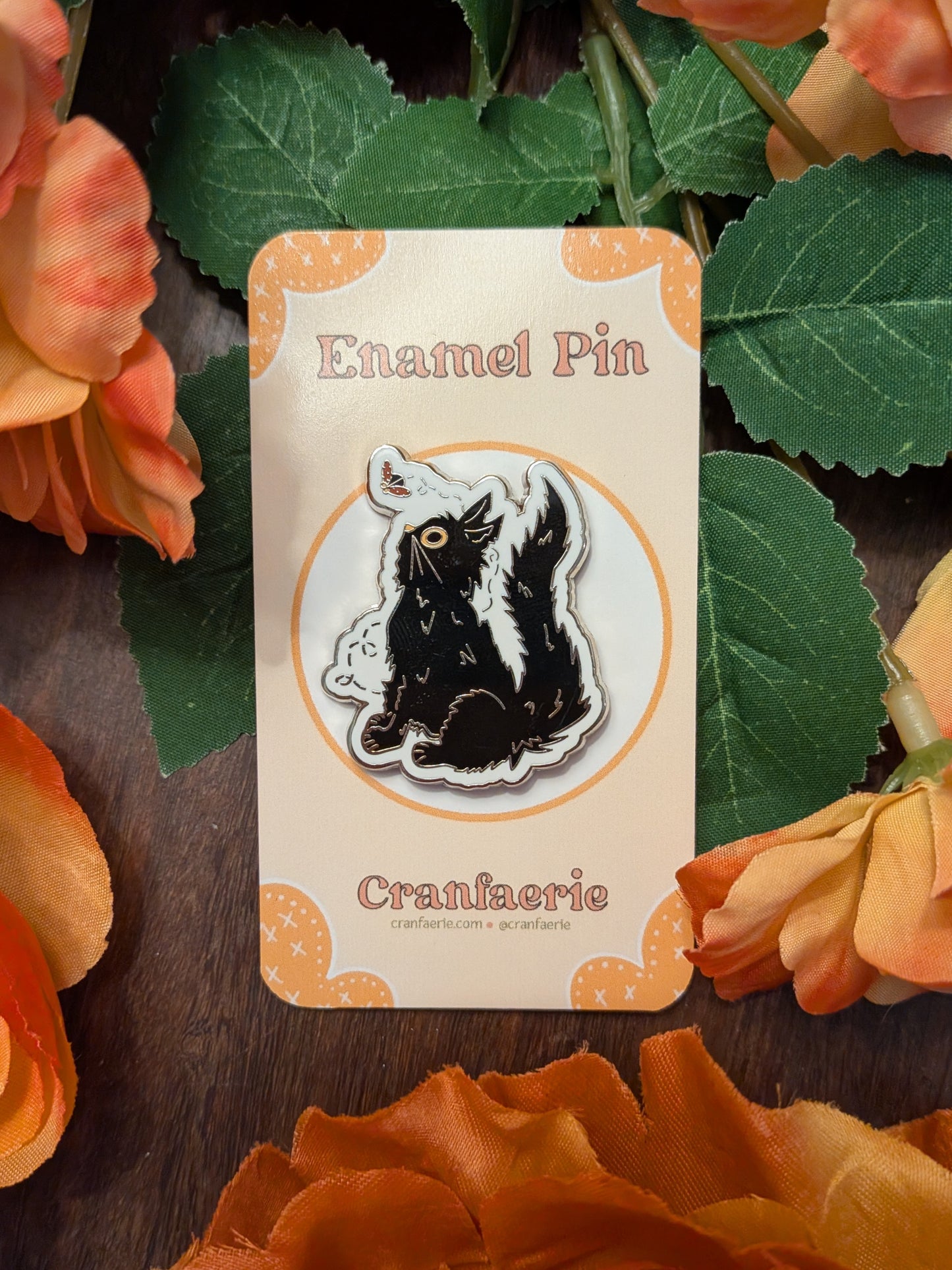 Ladybug Trance Enamel Pin